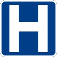 Hospital Sign clip art