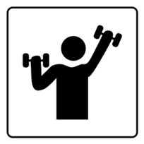 Icons - Hotel Icon Has Gym 