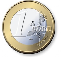 Icon One Europe Euro Cartoon Money Metal Free Coins Currency Coin Euros