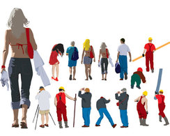 Illustrations Of Professional Workers Preview