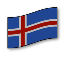 interactive Iceland flag