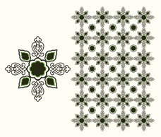 Backgrounds - Islamic design element isolated white 