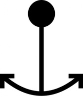 Japanese Map Symbol Fishing Port clip art