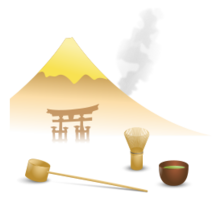 Japanese tea scene