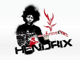 Jimi Hendrix Graphics Preview
