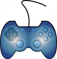 Technology - Joypad Game Controller clip art 