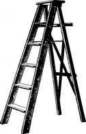 Buildings - Ladder clip art 