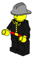 LEGO Town -- fireman Preview