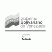Logo Gobierno Bolivariano Vertical Gris