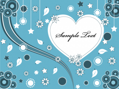 Lovely Valentine Greeting Card Vector Preview