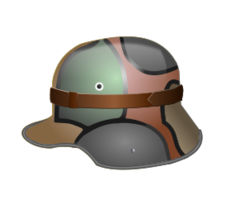 M1916 German WW1 Camo Helmet Preview