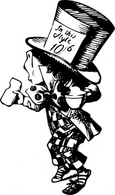 Mad Hatter clip art Preview