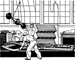 Manufacturing Line Workers clip art Preview