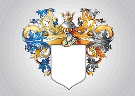 Cartoon - Medieval Shield 