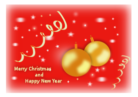 Business - Merry Christmas and Happy New Year Card 