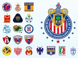 Sports - Mexican Football Logos 
