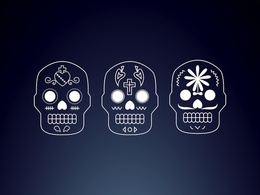 Mexican Skulls Preview