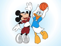 Cartoon - Mickey Mouse And Donald 
