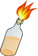 Molotov Cocktail clip art