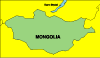 Mongolia Vector Map Preview