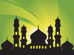 Mosques Abstract Background