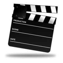 Objects - Movie Clapper Board 