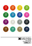 Music - Music Button Vector 