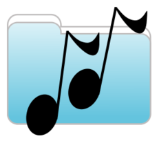 Music - Music Folder Icon 