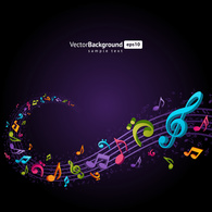 Music - Musical abstract background 