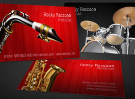 Musicians Business Card Set