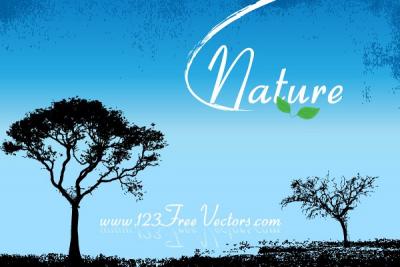 Nature - Nature Vector Wallpaper 