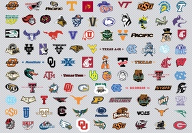 NCAA Men’s Basket Logos Preview