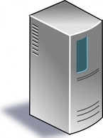Technology - Network Server clip art 