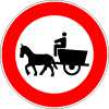 No Entry For Horse Down Veh