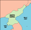North Korea Vector Map Preview