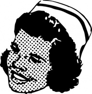 Nurse Head clip art Preview