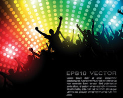 Party people vector illustration Preview