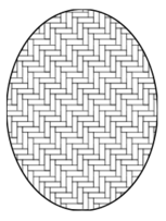 Pattern Herringbone Outline