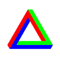 Penrose Triangle RGB Preview