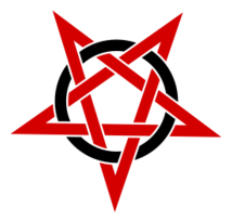 Pentagramme Rouge et Noir Preview