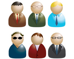 Human - People icons vector 