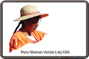 Peru Woman Vector 2 Preview