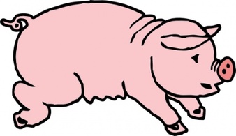 Piggie Pig clip art Preview
