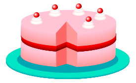 Food - Pink cake 