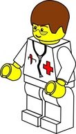 Pitr Lego Town Doctor clip art Preview