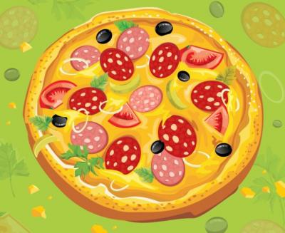Pizza Vector Preview