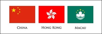 Plane countries in the world the national flag and regional flag