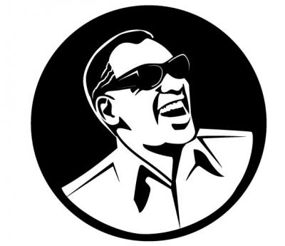 Ray Charles Portrait Preview
