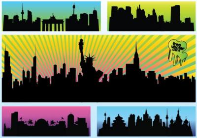 Real City Silhouettes Preview