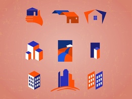 Real Estate Icons Preview